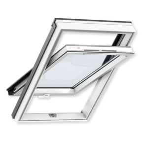 VELUX OPTIMA - ПВХ мансардные окна, ручка снизу GLP 0073B (MR08 78x140)